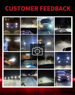 Fit for 2020-2023 Nissan Versa LED Bulbs Upgrade | Tested and Verified