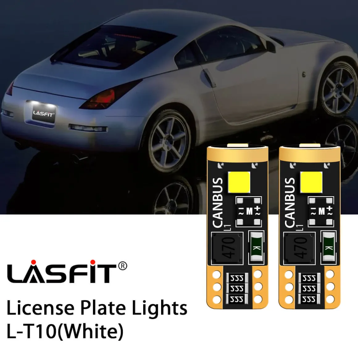 Fit for 2003-2005 Nissan 350Z Coupe LED Bulbs D2S Exterior Interior Lights