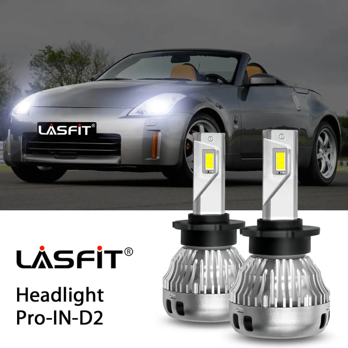 Fit for 2006-2009 Nissan 350Z D2S HID to LEDs Exterior Interior Lights