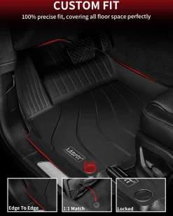 Fit for 2019-2026 Porsche Cayenne Floor Mats, E-Hybrid & Coupe Included