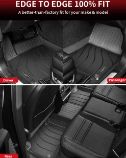Fit for 2019-2026 Porsche Cayenne Floor Mats, E-Hybrid & Coupe Included
