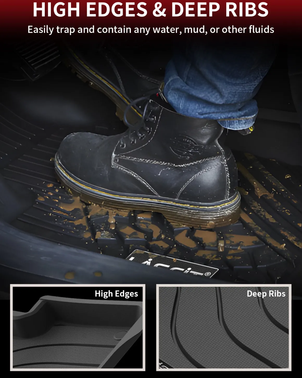 Fit for 2019-2026 Porsche Cayenne Floor Mats, E-Hybrid & Coupe Included