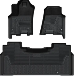 Fit for 2025-2026 Ram 1500 All-weather Floor Mats With Bucket Seating Only