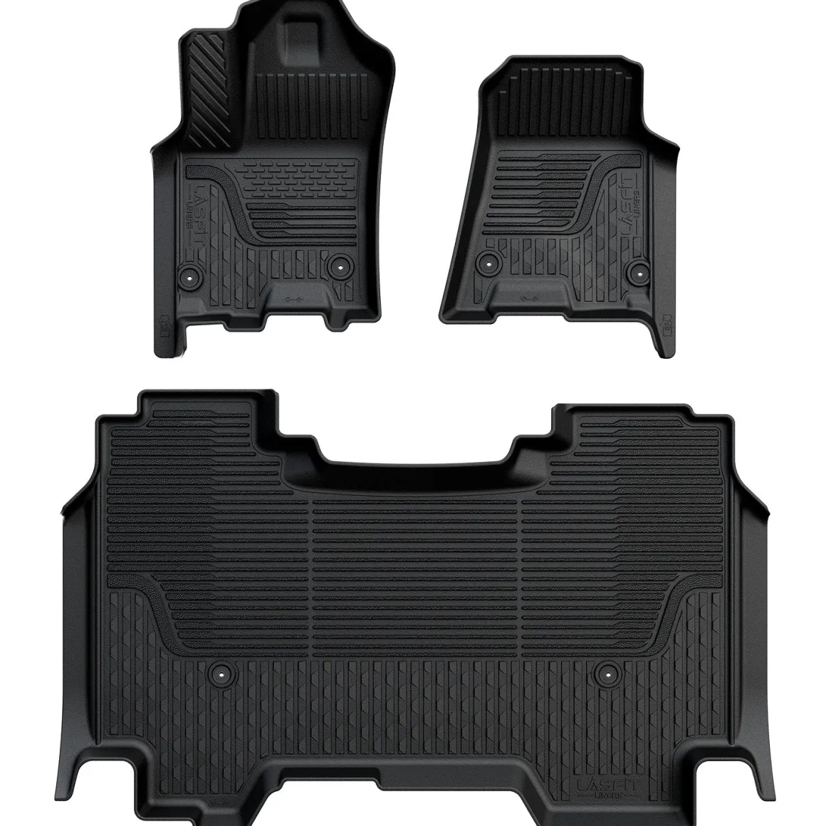 Fit for 2025-2026 Ram 1500 All-weather Floor Mats With Bucket Seating Only