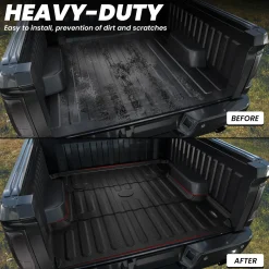 Fit for 2006-2018 Ram 1500 Bed Mat or Tailgate Mat, Not Fit Drop-in liners