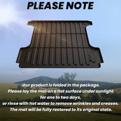 Fit for 2006-2018 Ram 1500 Bed Mat or Tailgate Mat, Not Fit Drop-in liners