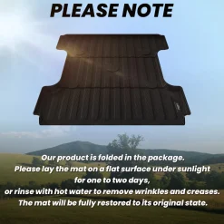Fit for 2006-2018 Ram 1500 Bed Mat or Tailgate Mat, Not Fit Drop-in liners