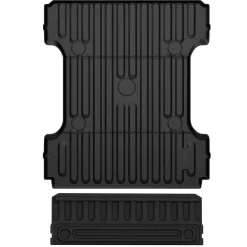 Fit for 2006-2018 Ram 1500 Bed Mat or Tailgate Mat, Not Fit Drop-in liners