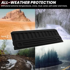 Fit for 2006-2018 Ram 1500 Bed Mat or Tailgate Mat, Not Fit Drop-in liners