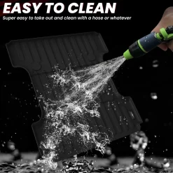 Fit for 2006-2018 Ram 1500 Bed Mat or Tailgate Mat, Not Fit Drop-in liners