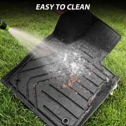 Fit for 2019-2024 Ram 1500 Classic All-Weather TPE Floor Mats, Fit Carpet Floor Only