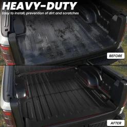 Fit for 2019-2024 Ram 1500 Classic Heavy Duty Truck Bed Mat or Tailgate Mat, Not Fit Drop-in liners