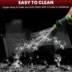 Fit for 2019-2026 Ram 2500 3500 Floor Mats, Fit Without Power Take-Off (PTO) KIT & Carpet Floor Only