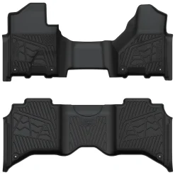 Fit for 2019-2026 Ram 2500 3500 Floor Mats, Fit Without Power Take-Off (PTO) KIT & Carpet Floor Only
