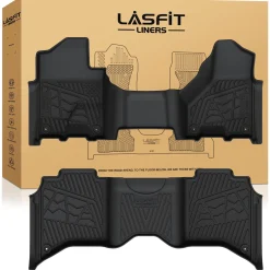 Fit for 2019-2026 Ram 2500 3500 Floor Mats, Fit Without Power Take-Off (PTO) KIT & Carpet Floor Only