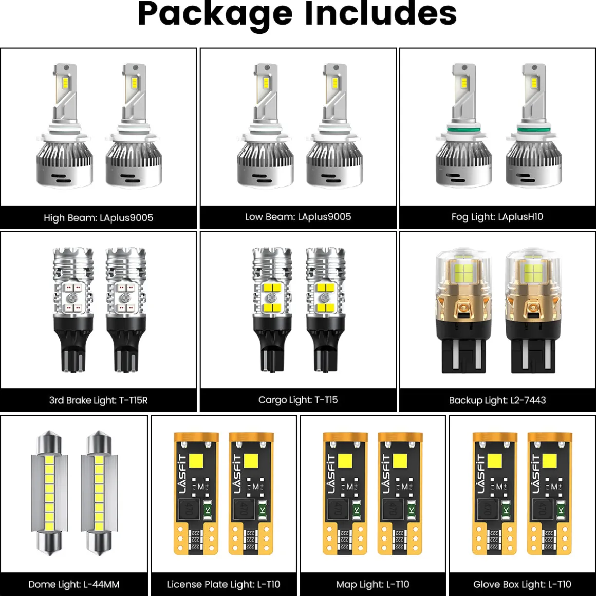 Fit for 2016-2018 Ram HD 2500/3500 LED Bulbs Upgrade | Tested and Verified