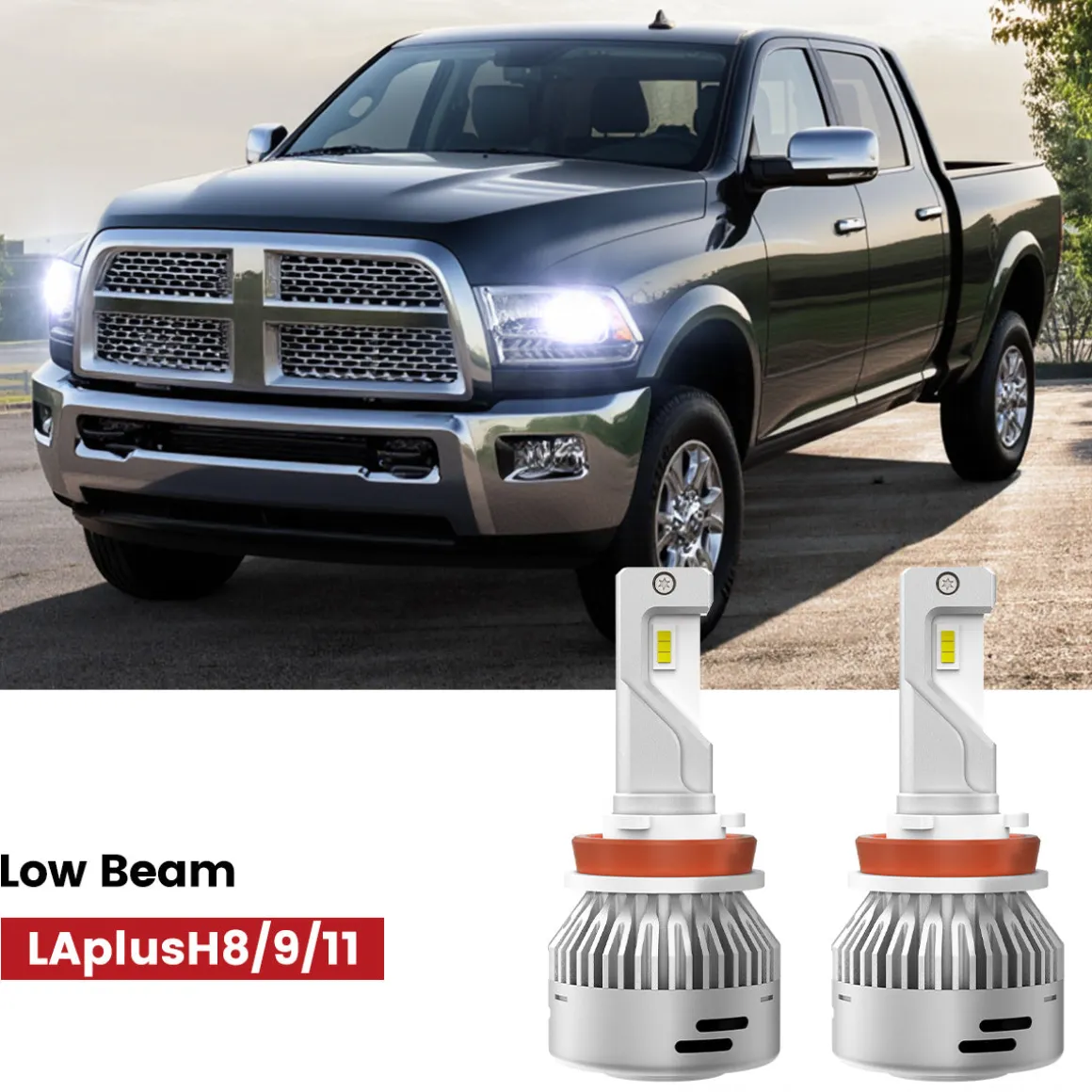 Fit for 2016-2018 Ram HD 2500/3500 LED Bulbs Upgrade | Tested and Verified