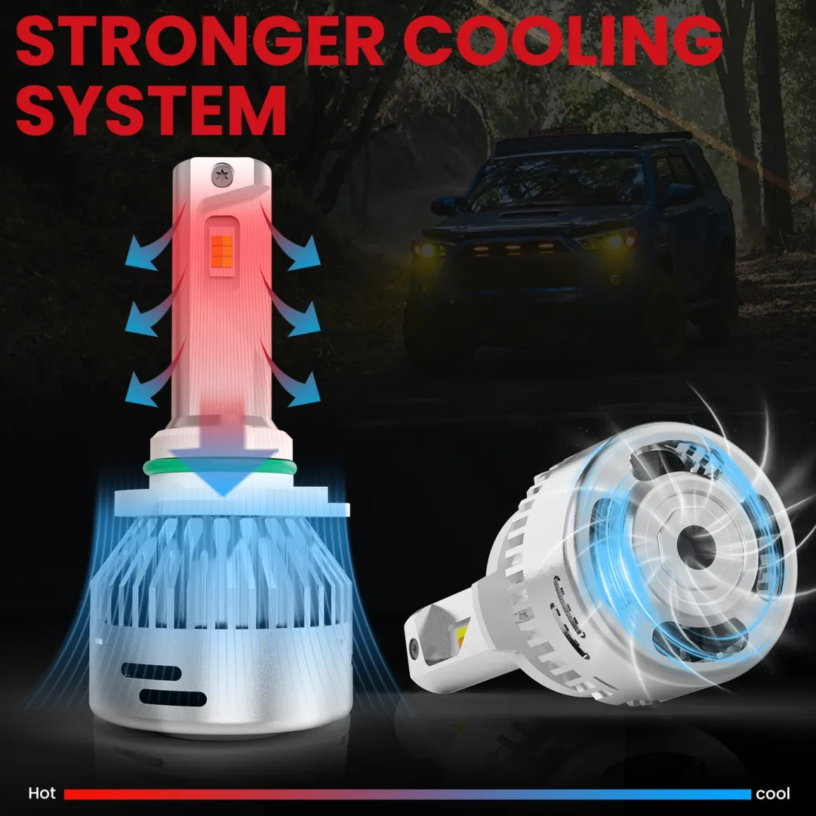 Fit for 2016-2018 Ram HD 2500/3500 LED Bulbs Upgrade | Tested and Verified