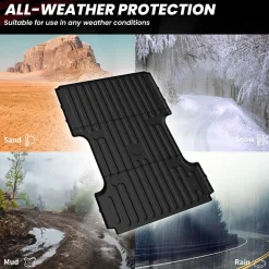 Fit for 2006-2026 Ram 2500 3500 Heavy Duty Bed Mat or Tailgate Mat, Don't fit with Optional Rambox & Drop-in liners
