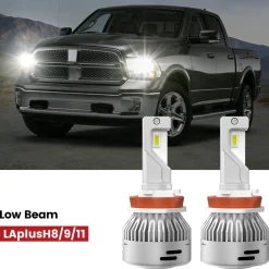 Fit for 2009-2012 Ram 1500 LED Bulbs 9005 H11 Exterior Interior Lights