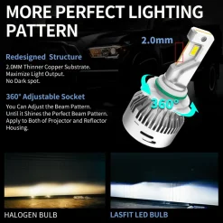 Fit for 2009-2012 Ram 1500 LED Bulbs 9005 H11 Exterior Interior Lights
