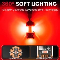 Fit for 2013-2015 Ram 2500 3500 LED Bulbs Upgrade