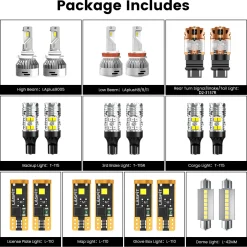 Fit for 2013-2015 Ram 2500 3500 LED Bulbs Upgrade