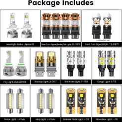 Fit for 2002-2008 Ram 1500 LED Bulbs Upgrade