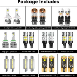 Fit for 2002-2008 Ram 1500 LED Bulbs Upgrade