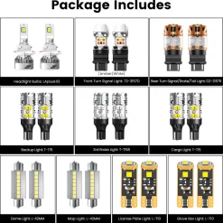 Fit for 2002-2008 Ram 1500 LED Bulbs Upgrade