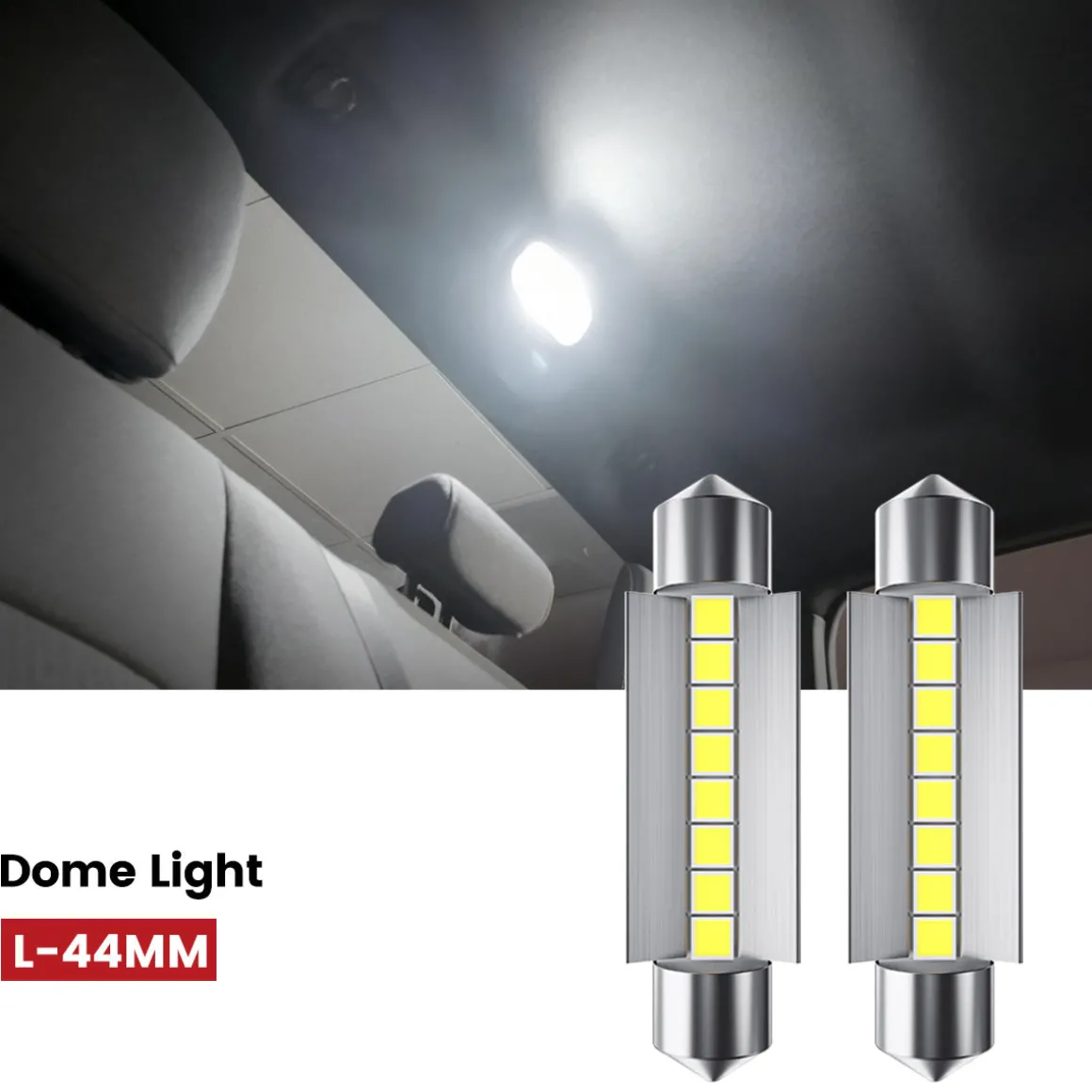 Fit for 2019-2024 Ram 1500 LED Bulbs Upgrade | Tested and Verified