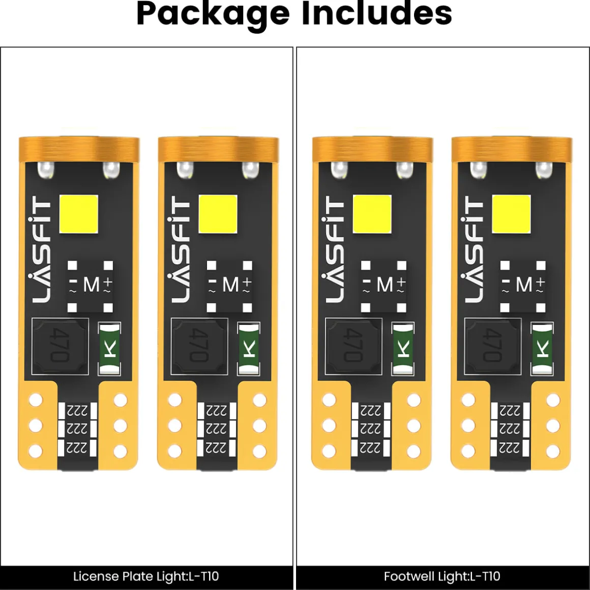 Fit for 2019-2024 Ram 1500 LED Bulbs Upgrade | Tested and Verified