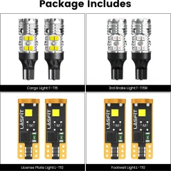 Fit for 2019-2024 Ram 1500 LED Bulbs Upgrade | Tested and Verified