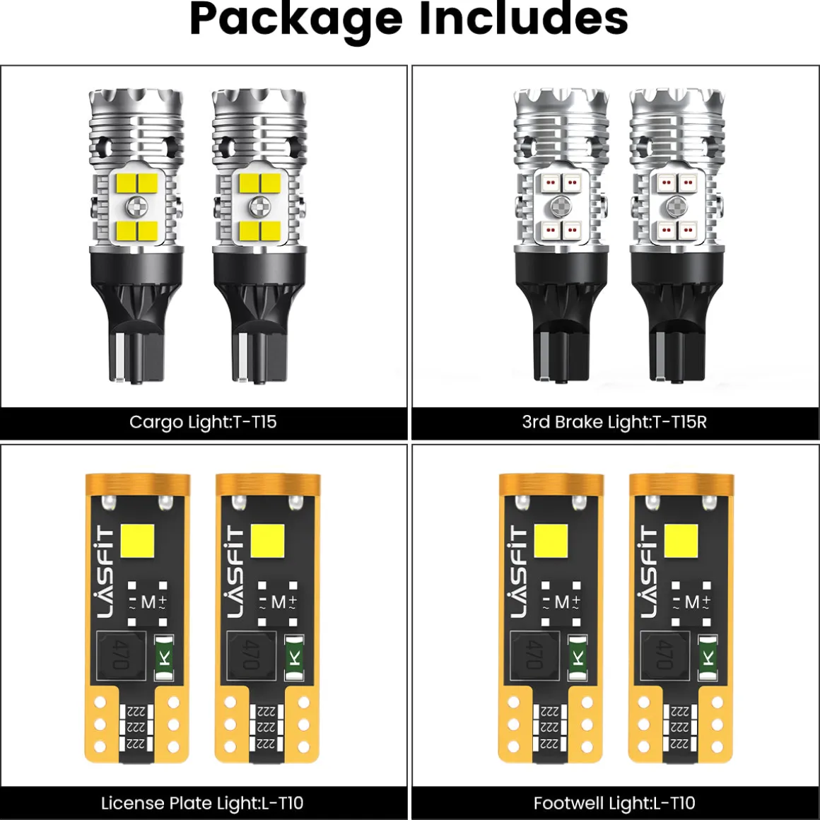 Fit for 2019-2024 Ram 1500 LED Bulbs Upgrade | Tested and Verified