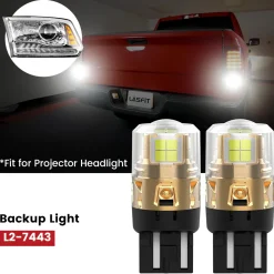 Fit for 2016-2018 Ram 1500 LED Bulbs Upgrade | Tested and Verified