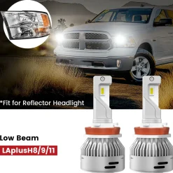 Fit for 2016-2018 Ram 1500 LED Bulbs Upgrade | Tested and Verified