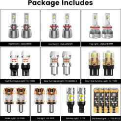 Fit for 2015-2022 Ram ProMaster City The Brightest LED Bulbs Upgrade