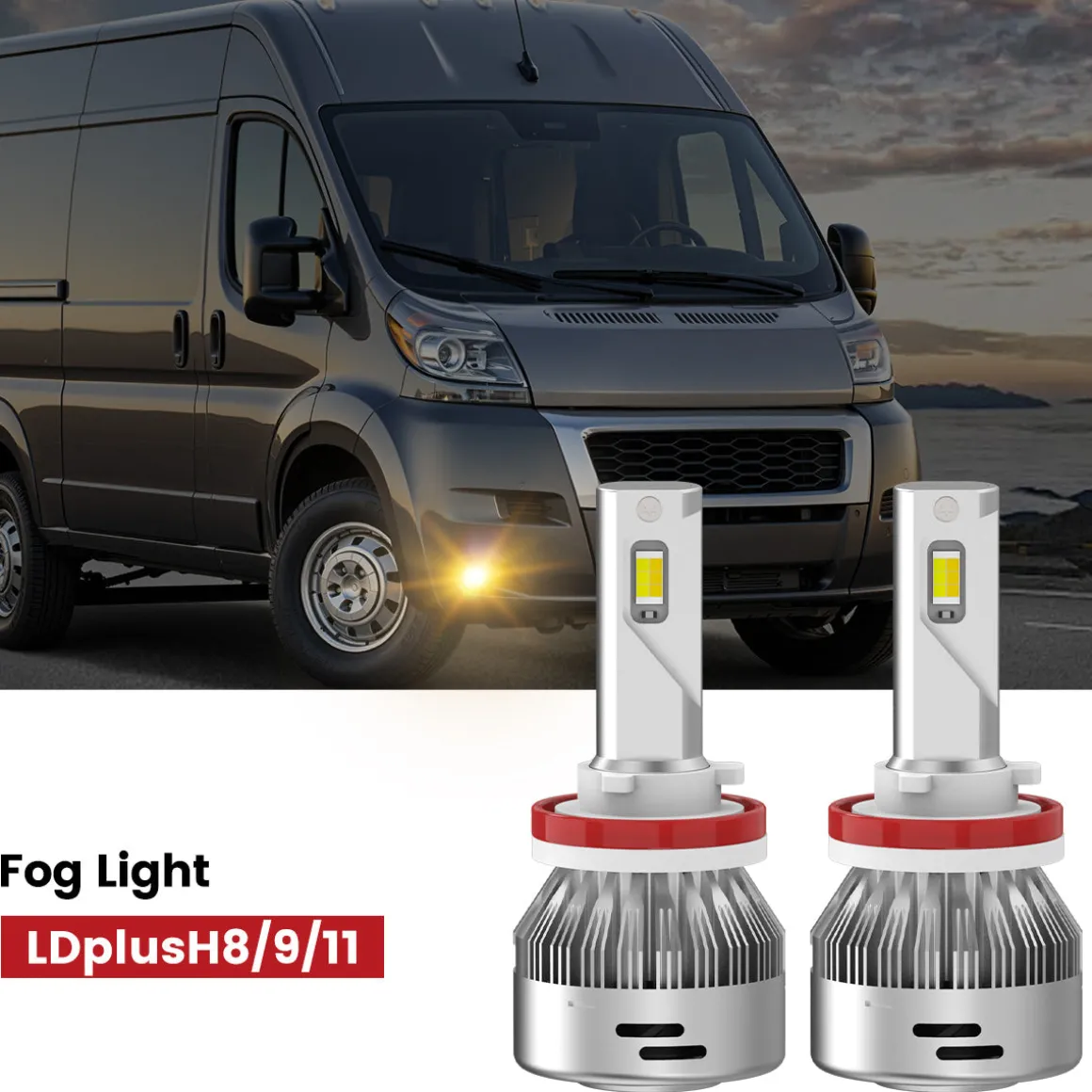 Fit for 2014-2022 Ram ProMaster 1500/2500/3500 The Brightest LED Bulbs Upgrade