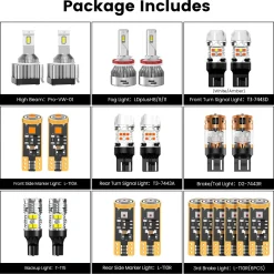 Fit for 2014-2022 Ram ProMaster 1500/2500/3500 The Brightest LED Bulbs Upgrade