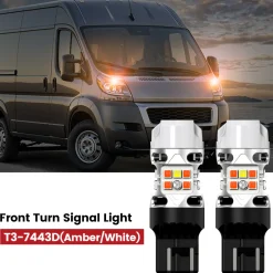 Fit for 2014-2022 Ram ProMaster 1500/2500/3500 The Brightest LED Bulbs Upgrade
