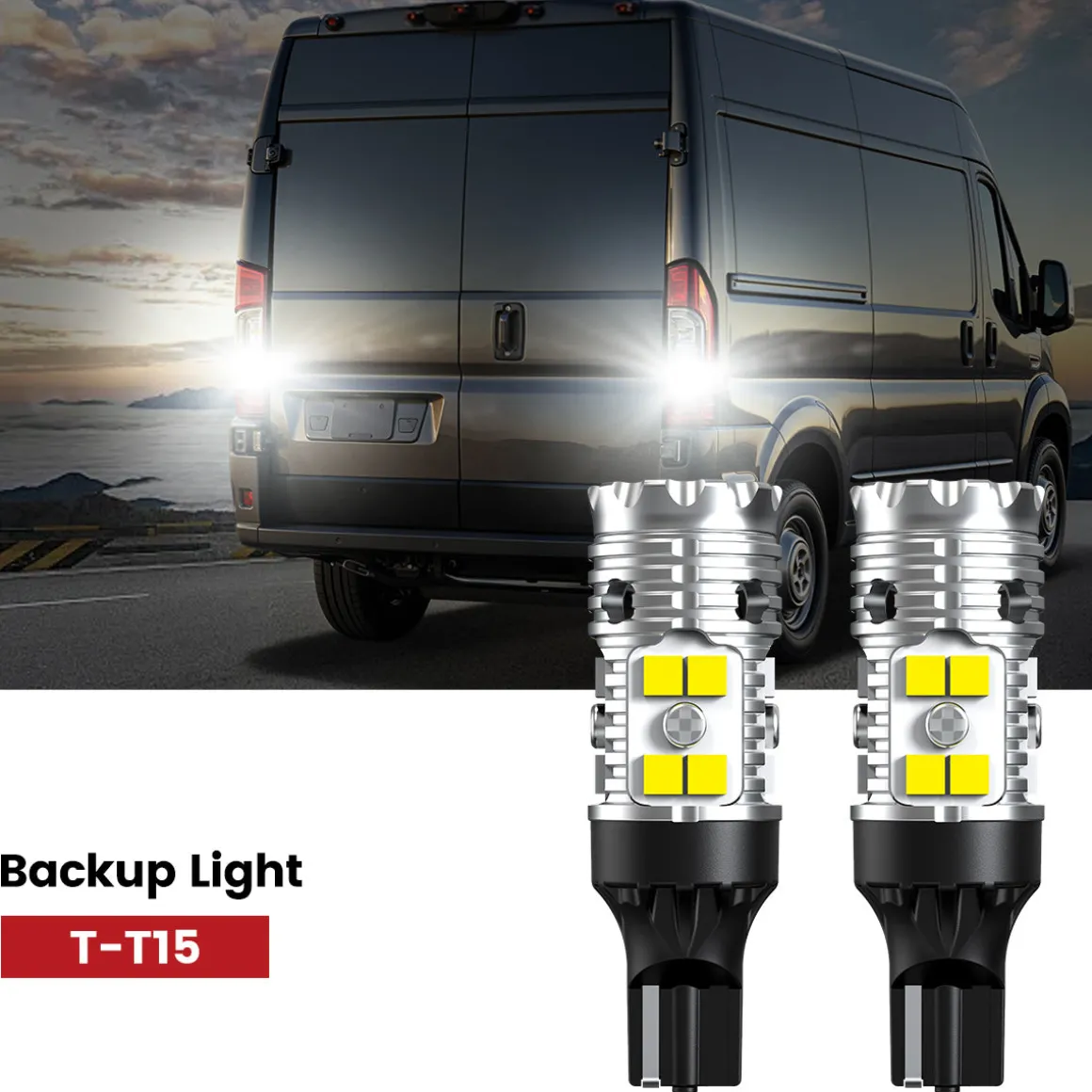 Fit for 2014-2022 Ram ProMaster 1500/2500/3500 The Brightest LED Bulbs Upgrade