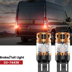 Fit for 2014-2022 Ram ProMaster 1500/2500/3500 The Brightest LED Bulbs Upgrade