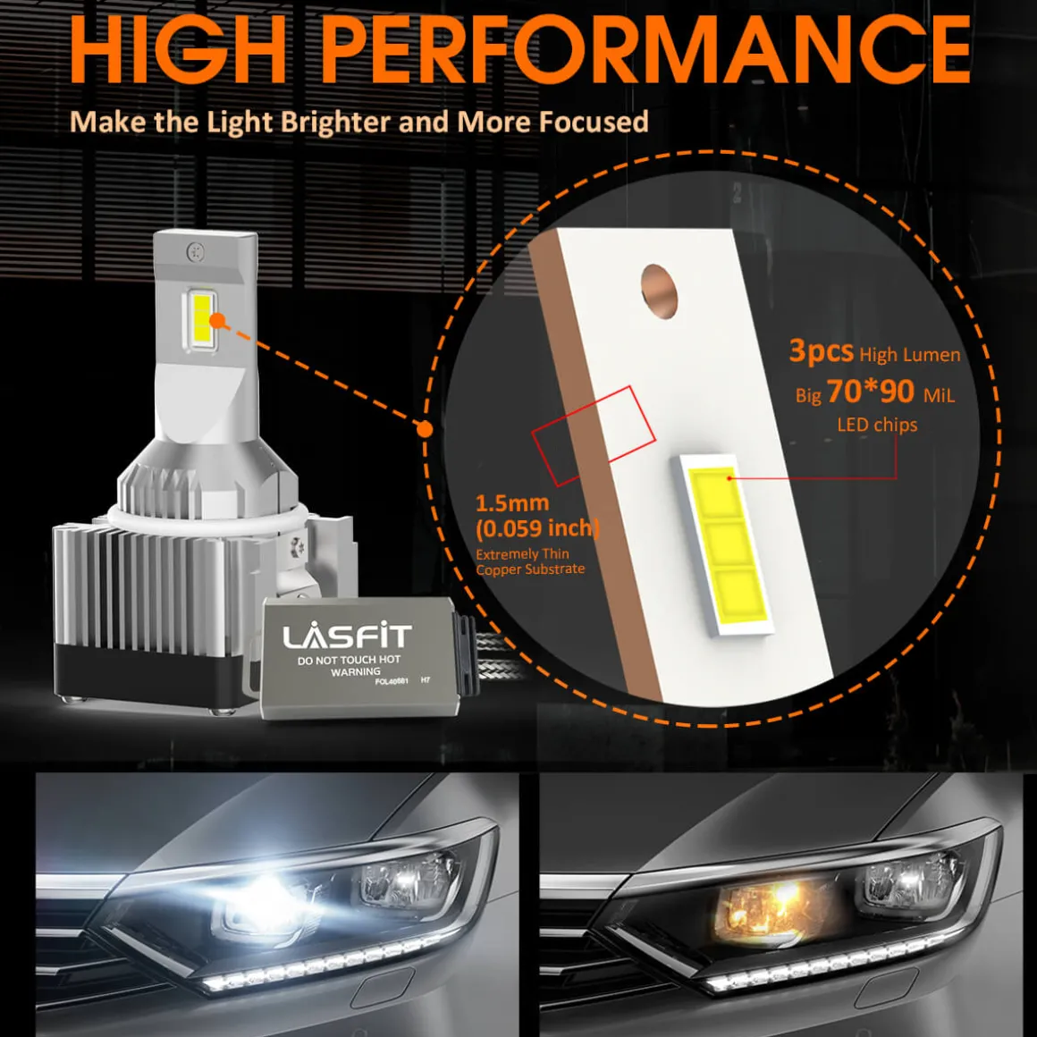 Fit for 2014-2022 Ram ProMaster 1500/2500/3500 The Brightest LED Bulbs Upgrade