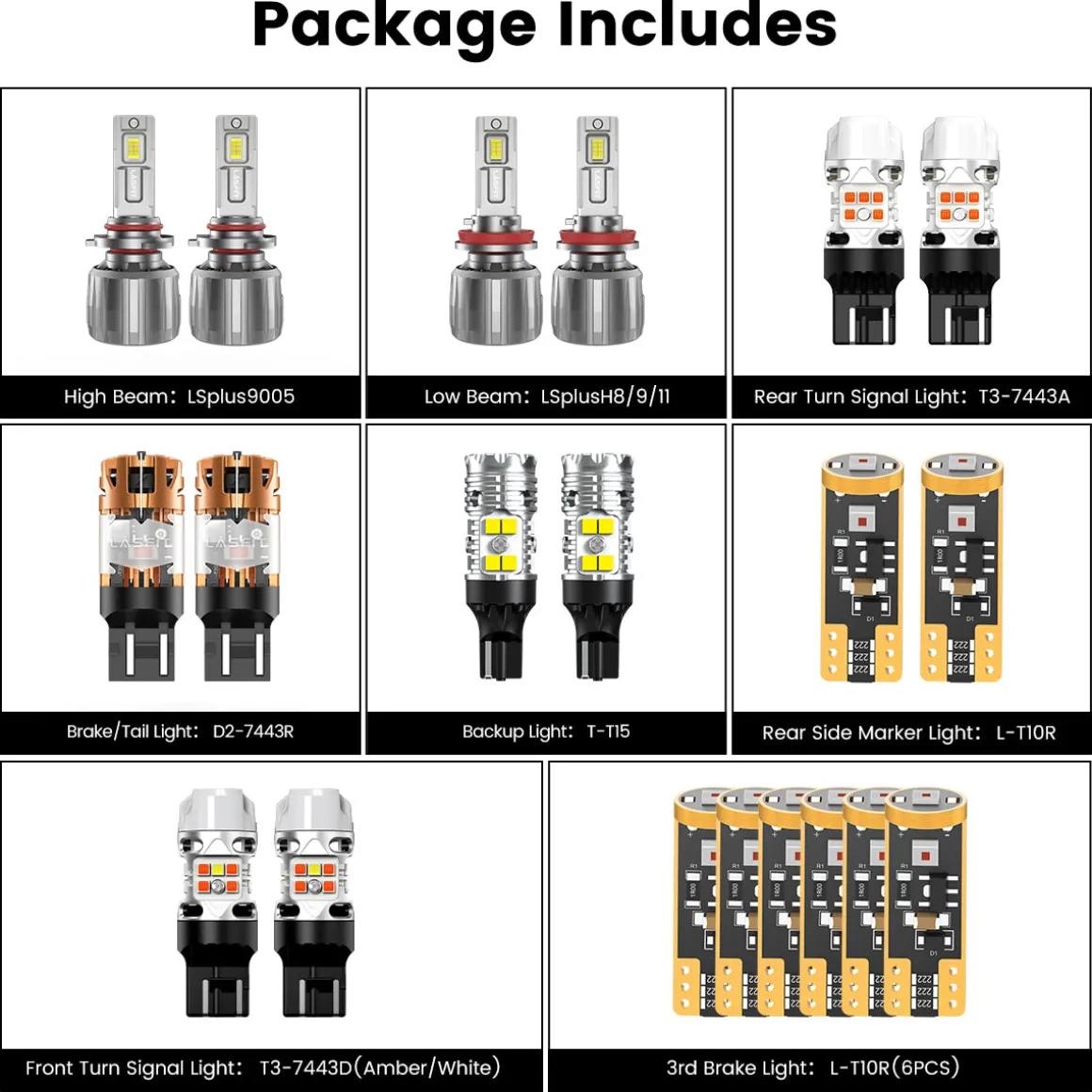 Fit for 2023-2025 Ram ProMaster 1500/2500/3500 The Brightest LED Bulbs Upgrade