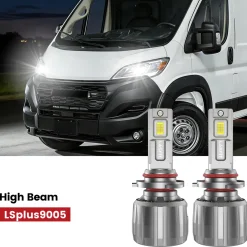 Fit for 2023-2025 Ram ProMaster 1500/2500/3500 The Brightest LED Bulbs Upgrade