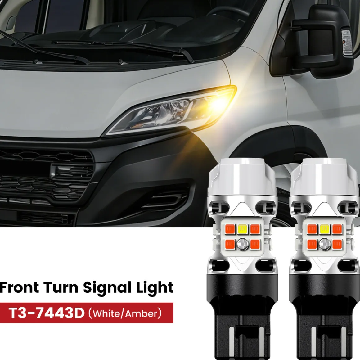 Fit for 2023-2025 Ram ProMaster 1500/2500/3500 The Brightest LED Bulbs Upgrade