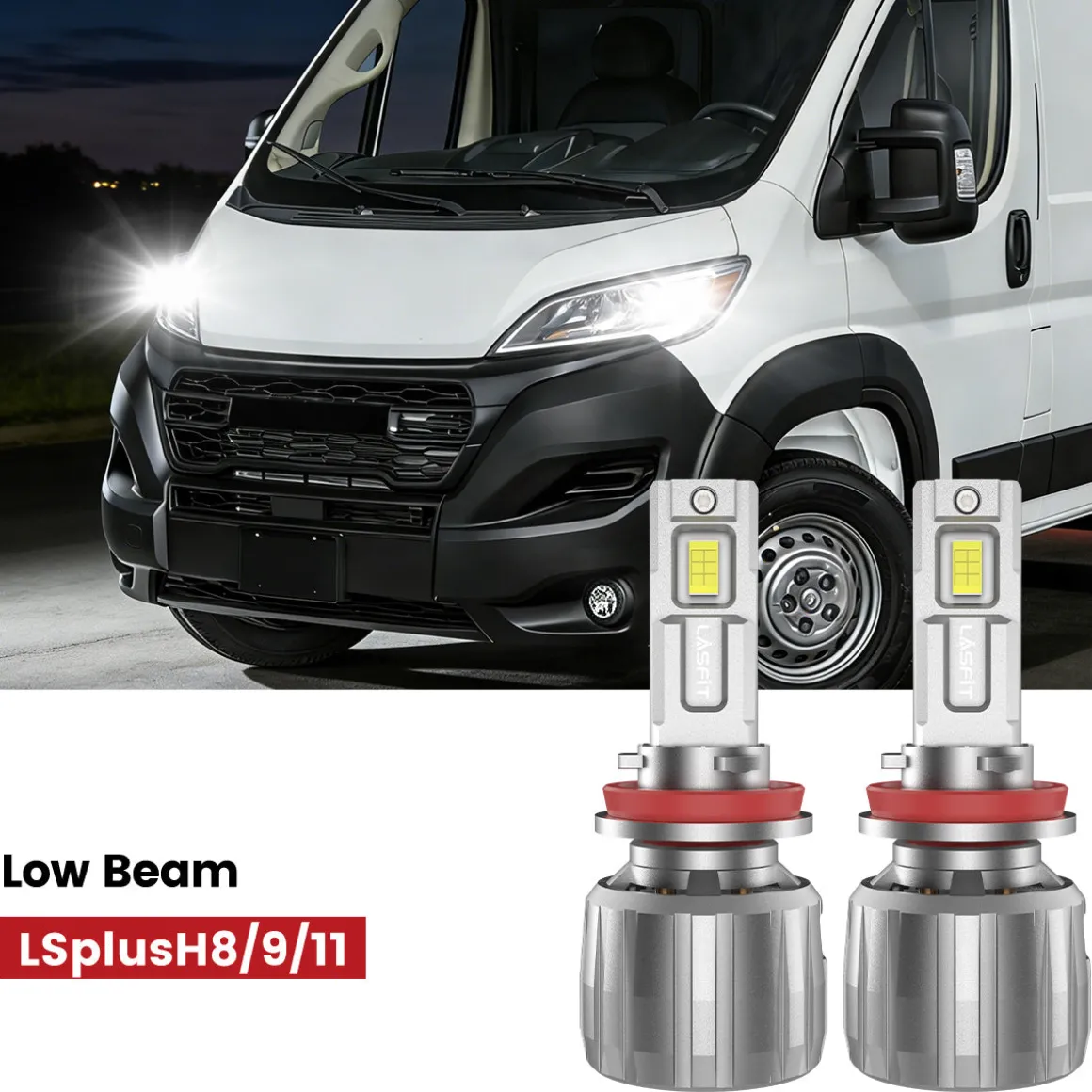 Fit for 2023-2025 Ram ProMaster 1500/2500/3500 The Brightest LED Bulbs Upgrade