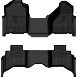 Fit for 2003-2009 RAM 2500 3500 Quad Cab Floor Mats, Fit Carpet Flooring, Not Fit have 4X4 Shifter