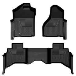 Fit for 2003-2009 RAM 2500 3500 Quad Cab Floor Mats, Fit Carpet Flooring, Not Fit have 4X4 Shifter