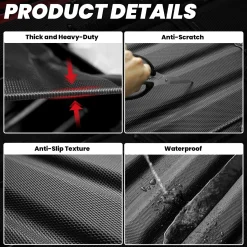 Fit for 2025-2026 RAM 1500 RHO Truck Bed Mat, Fit 5'7" Box, Fit Without RAM RamBox, Not Fit Drop-in liners